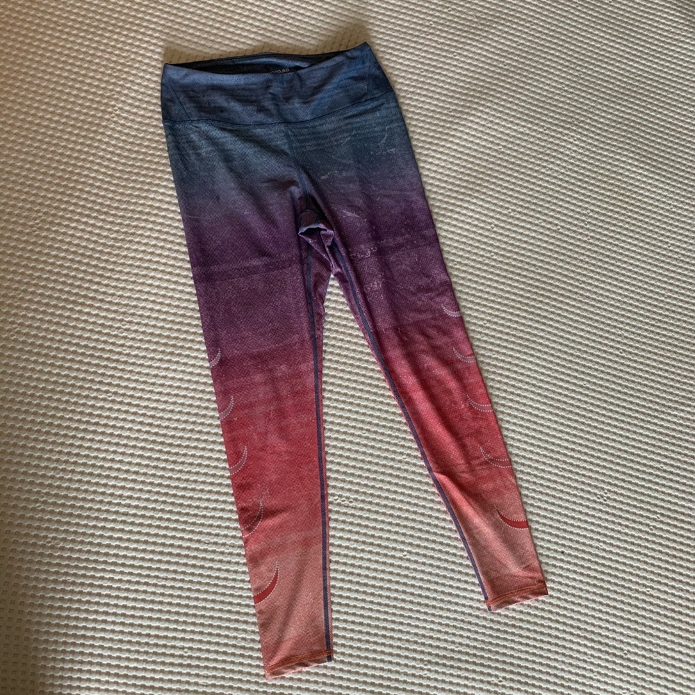 Manduka Gradient Moon leggings ombré